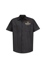 Load image into Gallery viewer, Queen City Wheels Embroidered Mechanic's Shirt