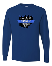 Load image into Gallery viewer, Cincinnati Triathlon Club Long Sleeve T-Shirt