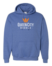 Load image into Gallery viewer, Queen City Wheels Vertical Logo Hoodie