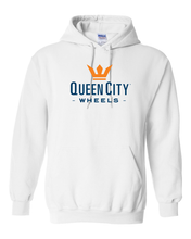 Load image into Gallery viewer, Queen City Wheels Vertical Logo Hoodie