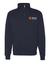 Load image into Gallery viewer, Azalea Montessori Embroidered Quarter Zip
