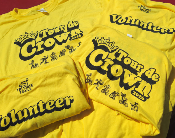 Volunteer shirts for the Tour de Crown in Cincinnati