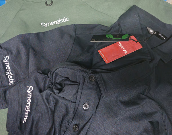 Embroidered Nike Quarter Zip and Travis Mathews polos for Synergistic in Cincinnati
