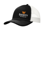 Load image into Gallery viewer, Queen City Wheels Printed Offset Trucker Hat
