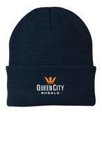 Load image into Gallery viewer, Queen City Wheels Embroidered Beanie
