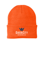 Load image into Gallery viewer, Queen City Wheels Embroidered Beanie
