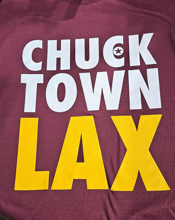 2 color screen prints for a lacrosse team