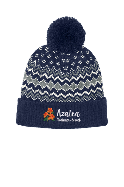 Azalea Montessori Embroidered Beanie
