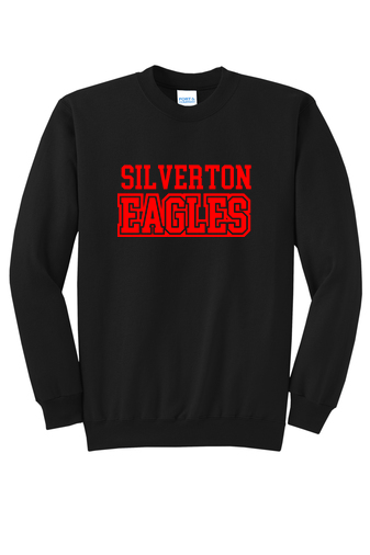 Silverton Elementary Crewneck Sweatshirt Block - Adult