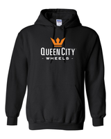 Queen City Wheels Vertical Logo Hoodie