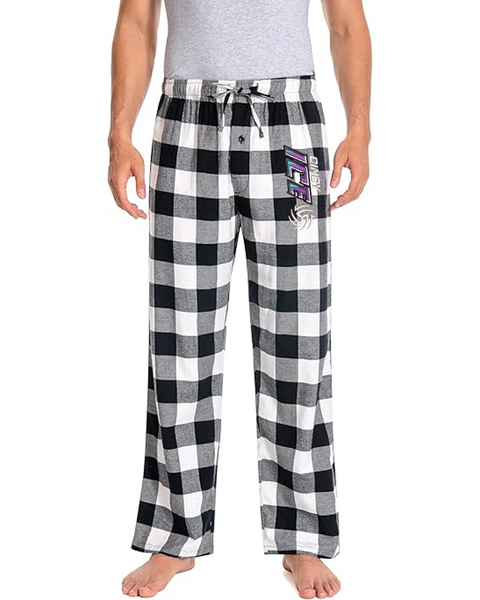 Cincy Ice Embroidered Flannel Pajama Pants