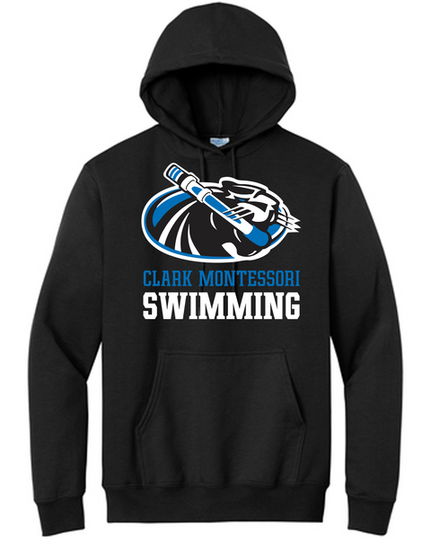 Clark Montessori Swimming Hoodie - Youth