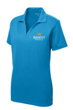 Load image into Gallery viewer, Queen City Wheel Women's Embroidered Polo
