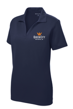 Load image into Gallery viewer, Queen City Wheel Women's Embroidered Polo

