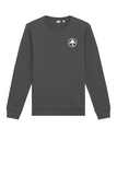 Green Umbrella Embroidered Crewneck