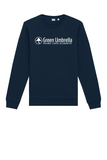 Green Umbrella Embroidered Crewneck Full Logo