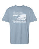 Green Umbrella Landscape Printed Tee