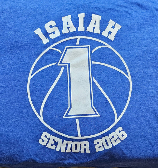 Small batch of screenprinted Senior shirts