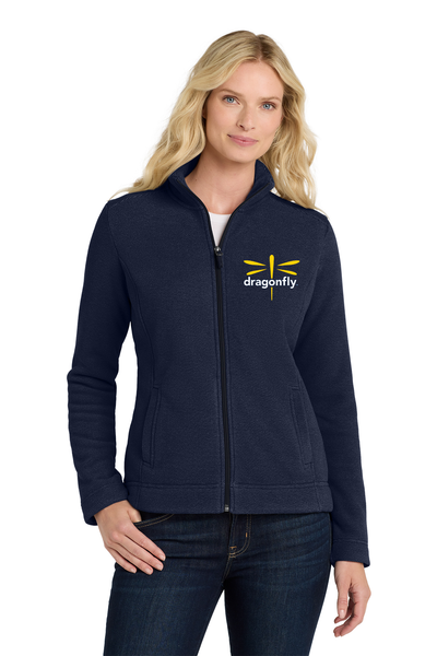 The Dragonfly Foundation - Ladies Port Authority® Ultra Warm Brushed Fleece Jacket