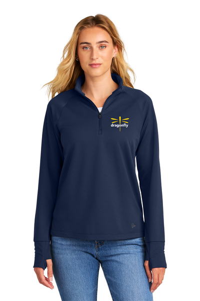 The Dragonfly Foundation - New Era® Women’s Stand Out 1/4-Zip