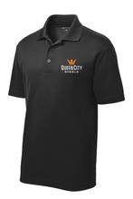Load image into Gallery viewer, Queen City Wheel Men's Embroidered Polo
