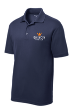 Load image into Gallery viewer, Queen City Wheel Men's Embroidered Polo
