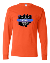 Load image into Gallery viewer, Cincinnati Triathlon Club Long Sleeve T-Shirt
