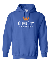 Load image into Gallery viewer, Queen City Wheels Vertical Logo Hoodie
