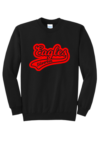 Silverton Elementary Crewneck Sweatshirt Script - Youth