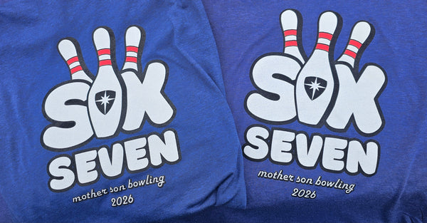 3 color screen printed tees for Nativity School in Pleasant Ridge, Ohio