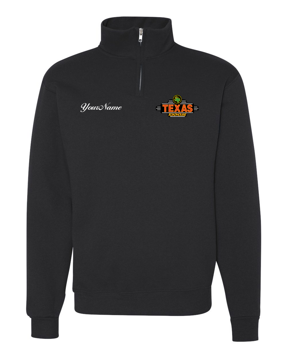 Texas Roadhouse Embroidered Quarter Zip – Driftwood Decals