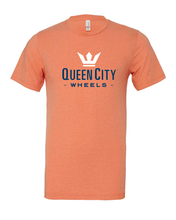 Load image into Gallery viewer, Queen City Wheel Vertical Logo T-Shirt
