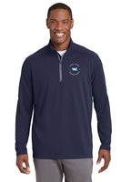 Tidal Babe Period Bank Mens Quarter Zip Pullover