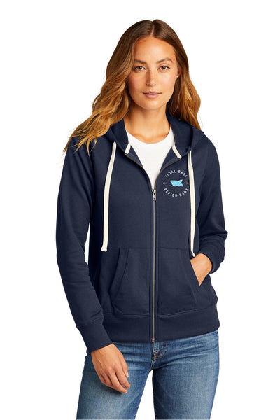 Tidal Babe Ladies Full Zip Hoodie