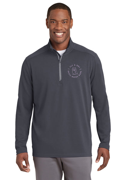 Fly & Dry Basic Needs Bank Mens Quarter Zip Pullover