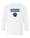 Woodford Wildcats Long Sleeve T-shirt - Youth Sizes