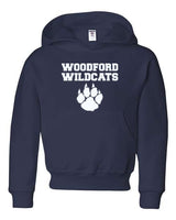 Woodford Wildcats Hooded Sweatshirt - Youth Sizes