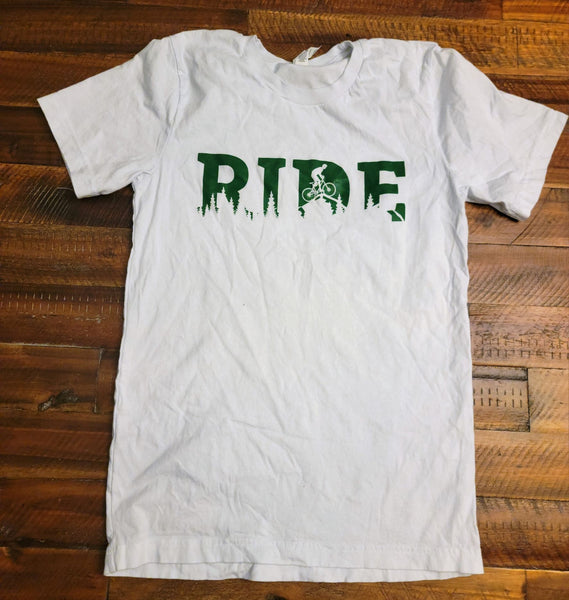 Ride cycling mountain biking Tee
