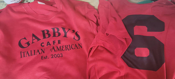 Gabby's Soccer Shirts