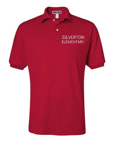 Silverton Elementary Embroidered Polo Uniform Shirt