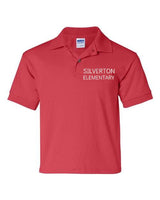 Silverton Elementary Embroidered Polo Uniform Shirt - Youth