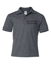 Load image into Gallery viewer, Silverton Elementary Embroidered Polo Uniform Shirt - Youth

