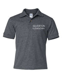 Silverton Elementary Embroidered Polo Uniform Shirt - Youth