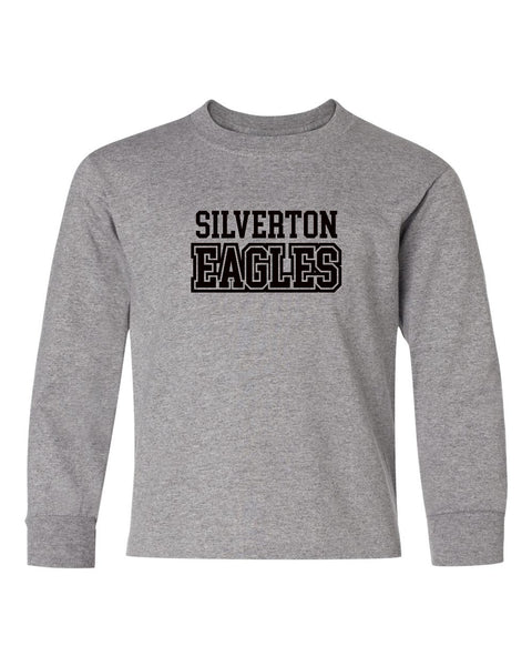 Silverton Elementary Long Sleeve T-Shirt Block - Youth