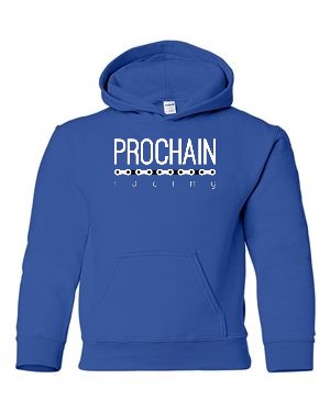 Youth Sizes - Prochain Racing hoodie - Blue