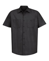 Red Kap Industrial Short Sleeve Work Shirt