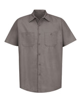 Red Kap Industrial Short Sleeve Work Shirt