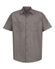 Red Kap Industrial Short Sleeve Work Shirt