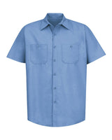 Red Kap Industrial Short Sleeve Work Shirt
