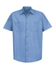 Red Kap Industrial Short Sleeve Work Shirt